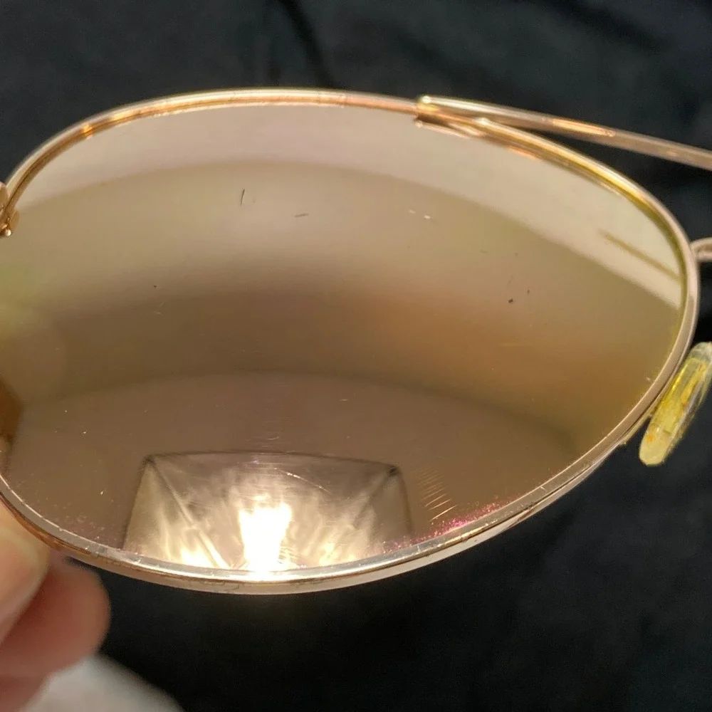 Michael Kors MK1015 Pandora Aviator Sunglasses Rose Gold Mirror Lens 1130R1 58mm - Picture 3 of 14